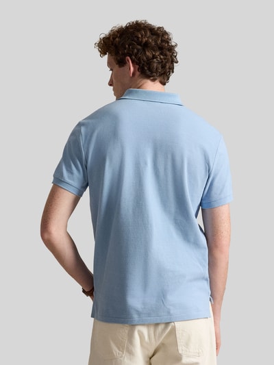 Polo Ralph Lauren Koszulka polo o kroju regular fit z czystej bawełny z haftami Jasnoniebieski 5