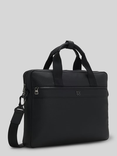 HUGO Laptoptasche in Lederoptik Modell 'QUANTIC DOCUMENT' Black 3