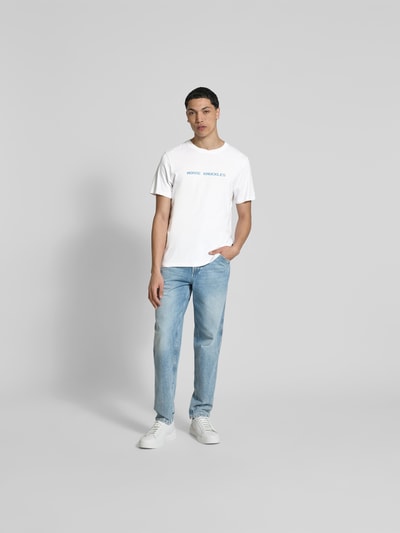 Moose Knuckles T-Shirt mit Label-Print Weiss 1