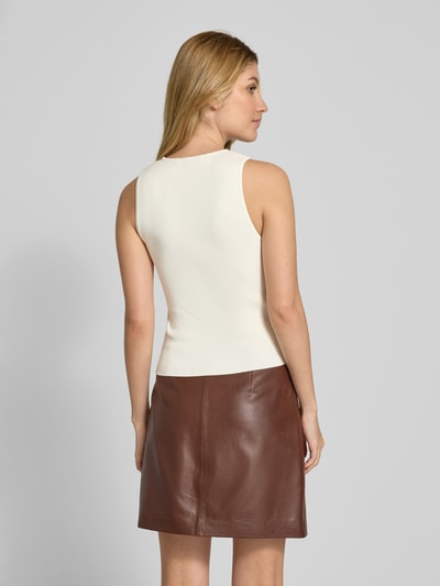 Mango Tanktop in Ripp-Optik Modell 'HERNAN' Offwhite 5