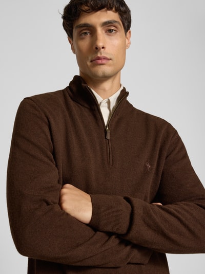 Polo Ralph Lauren Gebreide pullover met ribboorden Middenbruin - 3