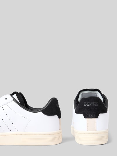 K-SWISS Sneakers van echt leer met logopatch, model 'Lozan' Wit - 2