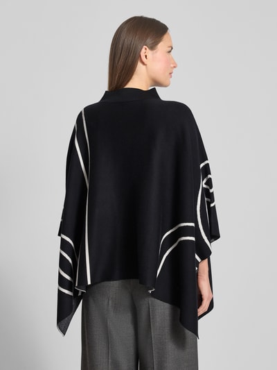 s.Oliver BLACK LABEL Loose Fit Strickpullover aus Viskose-Mix Black 5