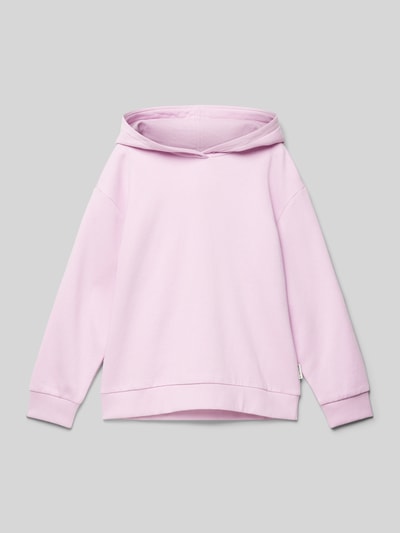 Tom Tailor Comfort fit hoodie met motiefprint aan de achterkant Roze - 1