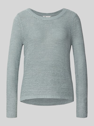 Only Regular Fit Strickpullover aus Grobstrick Modell 'GEENA' Ocean 2