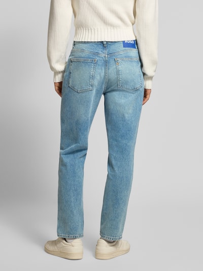 Hugo Blue Tapered Fit Jeans aus Baumwoll-Mix Modell 'BRODY' Hellblau 5