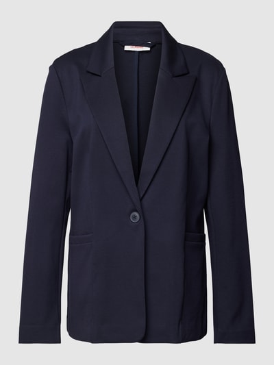 s.Oliver RED LABEL Blazer mit Leistentaschen und Reverskragen Marineblau 2