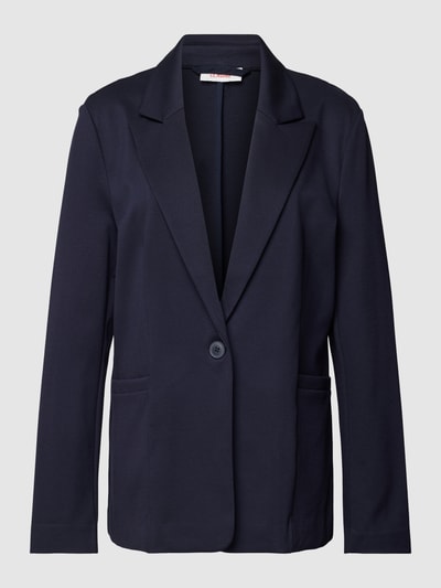 s.Oliver RED LABEL Blazer met strookzakken en reverskraag Marineblauw - 2