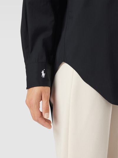 Polo Ralph Lauren Bluzka koszulowa z kołnierzykiem typu button down Czarny 3