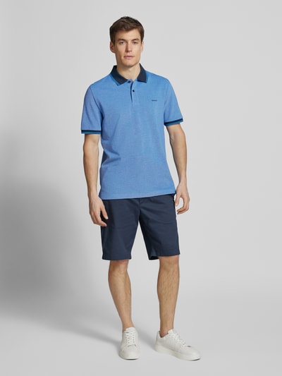 Gant Regular Fit Poloshirt mit Label-Stitching Modell 'OXFORD' Royal 1