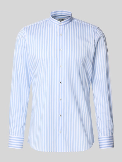OLYMP Level Five Slim fit zakelijk overhemd met opstaande kraag Bleu - 2