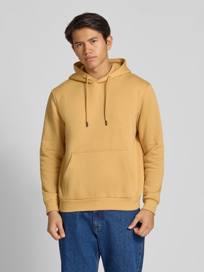 Jack & Jones Hoodie mit Kapuze Modell 'BRADLEY' DUNKEL GELB 4