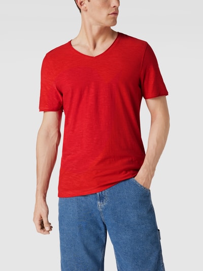 MCNEAL T-shirt met labelprint Rood - 4