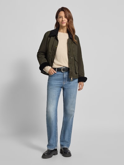 WHITE LABEL Jacke mit Umlegekragen Khaki 1