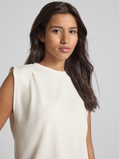 Jake*s Collection Tanktop met ronde hals Beige - 3