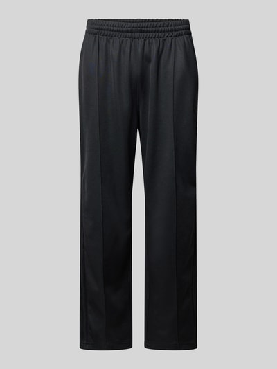 adidas Originals Baggy Fit Sweathose aus Baumwoll-Mix mit Bügelfalten Black 2