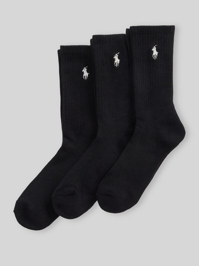 Polo Ralph Lauren Socken aus Baumwoll-Mix im 3er-Pack Black 1