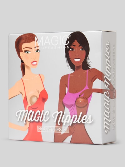 Magic Bodyfashion Tepelbedekkingen met ronde vorm, model 'Magic-Nipples' Zand - 3