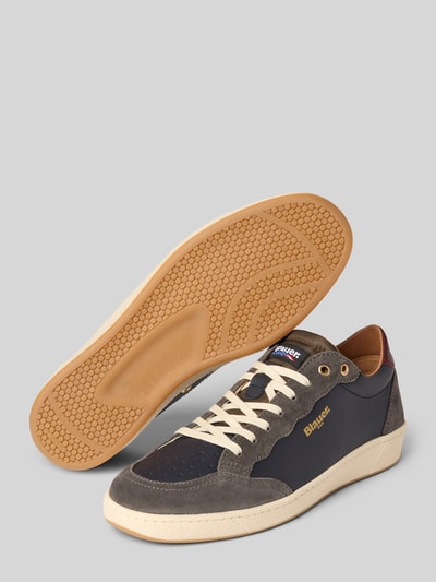 Blauer USA Sneakers met vetersluiting, model 'MURRAY' Marineblauw - 4