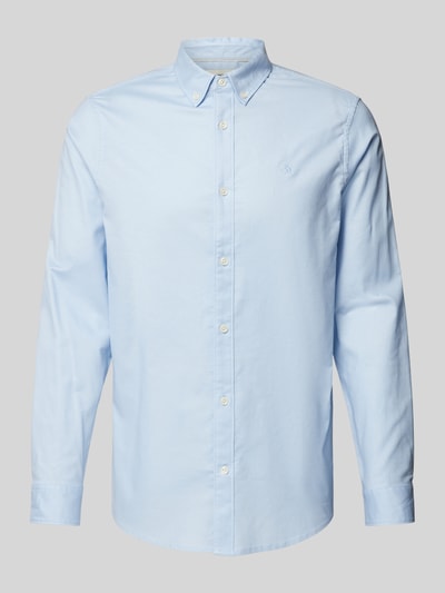 Scotch & Soda Regular Fit Freizeithemd mit Knopfleiste Hellblau 2