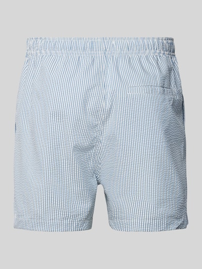 Only & Sons Badehose mit Strukturmuster Modell 'TED' Hellblau 3