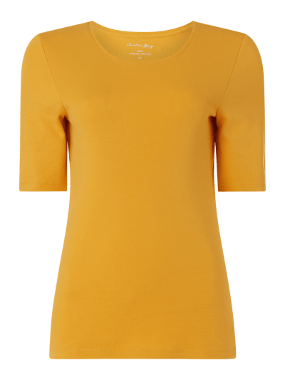 Christian Berg Woman Shirt aus Bio-Baumwolle  Gold 1