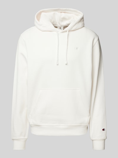 CHAMPION Hoodie met logopatch Offwhite - 2