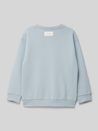 Lil Atelier Sweatshirt mit Känguru-Tasche Modell 'JOBO' Mint 3