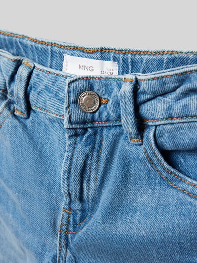 Mango Regular Fit Jeans im 5-Pocket-Design Blau 2