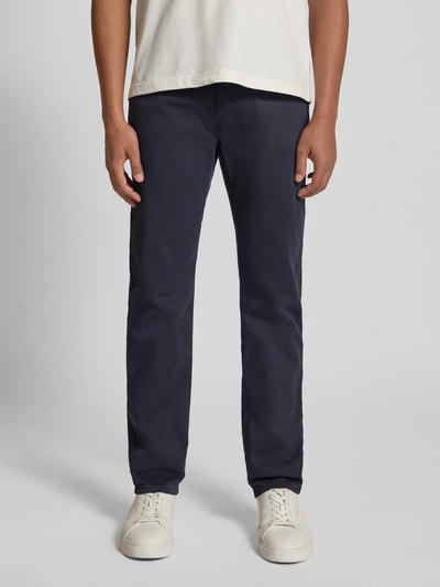 Pierre Cardin Tapered Fit Hose mit Eingrifftaschen Modell 'Lyon' Marine 4