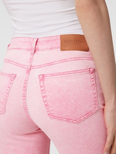 Marc O'Polo Flared Cut Jeans im 5-Pocket-Design Modell 'Ahus' Pink 3