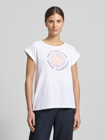 G.I.G.A. DX T-Shirt mit Statement-Print Weiss 4