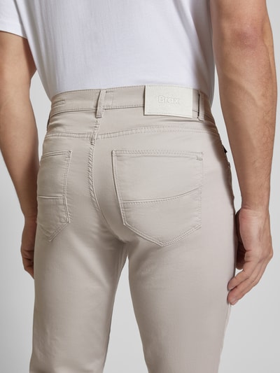 Brax Regular Fit Chino im 5-Pocket-Design Modell 'CADIZ' Silber 3