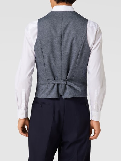 MCNEAL Gilet met all-over motief Blauw - 5