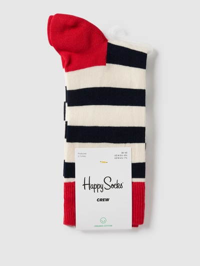 Happy Socks Socken mit Streifenmuster Marine 3