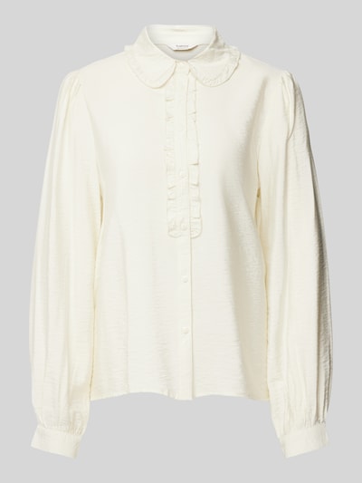 B.Young Overhemdblouse met knoopsluiting, model 'Ibine' Offwhite gemêleerd - 2