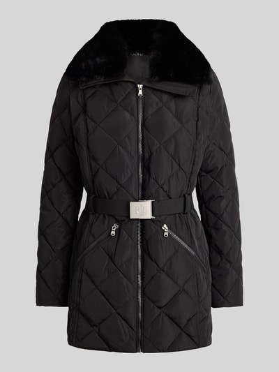 Lauren Ralph Lauren Steppjacke mit Taillengürtel Black 3
