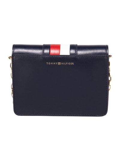 Tommy Hilfiger Crossbody Bag aus echtem Leder Marineblau 3