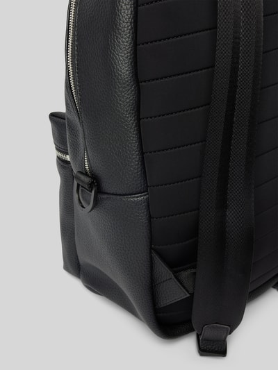 HUGO Rucksack in Leder-Optik Modell 'Ethon' Black 3