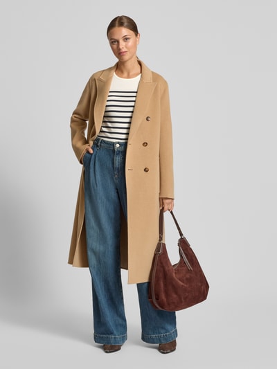 Lauren Ralph Lauren Longsleeve mit Rundhalsausschnitt Modell 'KATHARIN' Ecru Melange 1