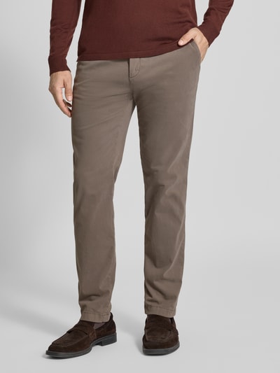 g1920 Chino met Franse steekzakken, model 'Tybalt' Middengrijs - 4