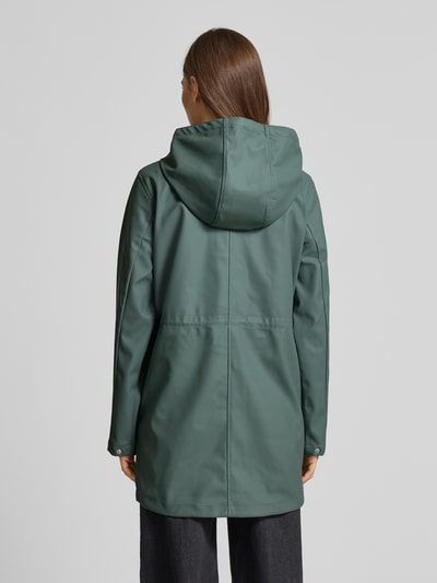 Vero Moda Regular fit functioneel jack met tunnelkoord in de taille, model 'MALOU'  Rietgroen - 5