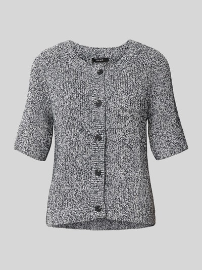 OPUS Kurtka z dzianiny z rękawem o dł. 1/2 model ‘Dacki’ Ciemnoniebieski 2