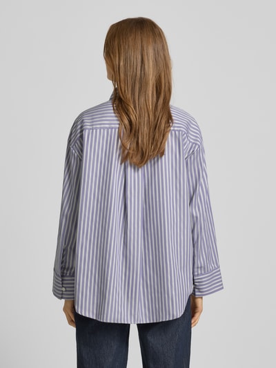 Tommy Hilfiger Bluzka koszulowa o kroju regular fit z czystej bawełny Lawendowy 5