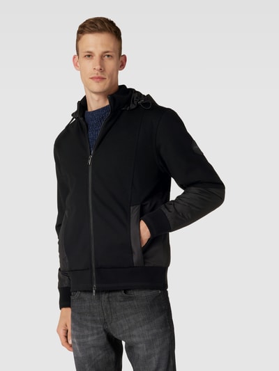 BOSS Sweatjacke mit Label-Patch - Porsche X Boss Collection Black 4