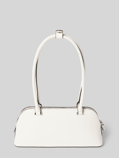 Guess Torebka z aplikacją z logo model ‘ARNELA’ Złamany biały 4