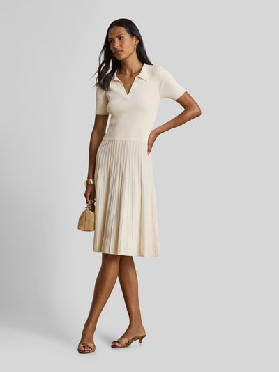 Lauren Ralph Lauren Freizeitkleid aus Viskose-Mix Ecru 1