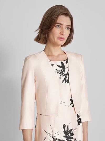 Christian Berg Cocktail Cocktailjacke mit 3/4-Arm in hellrosa meliert Hellrosa Melange 3