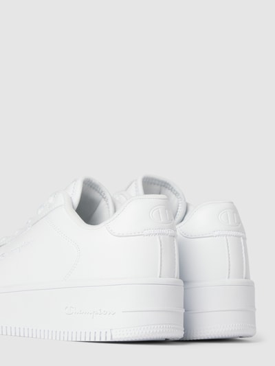 CHAMPION Sneakersy na platformie z wyhaftowanym logo model ‘Rebound Platform low’ Biały 2