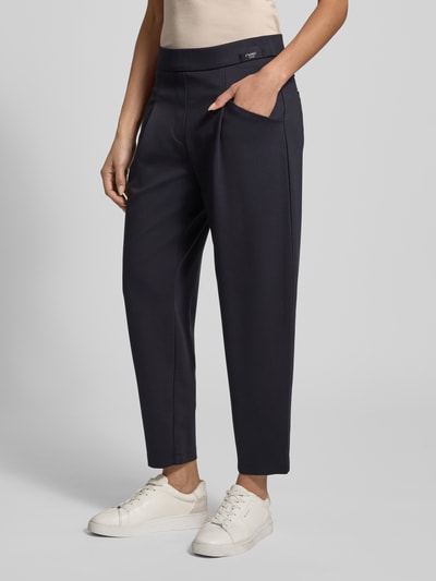 CAMBIO Stoffhose in verkürzter Passform Modell 'ORCHID' Marine 4
